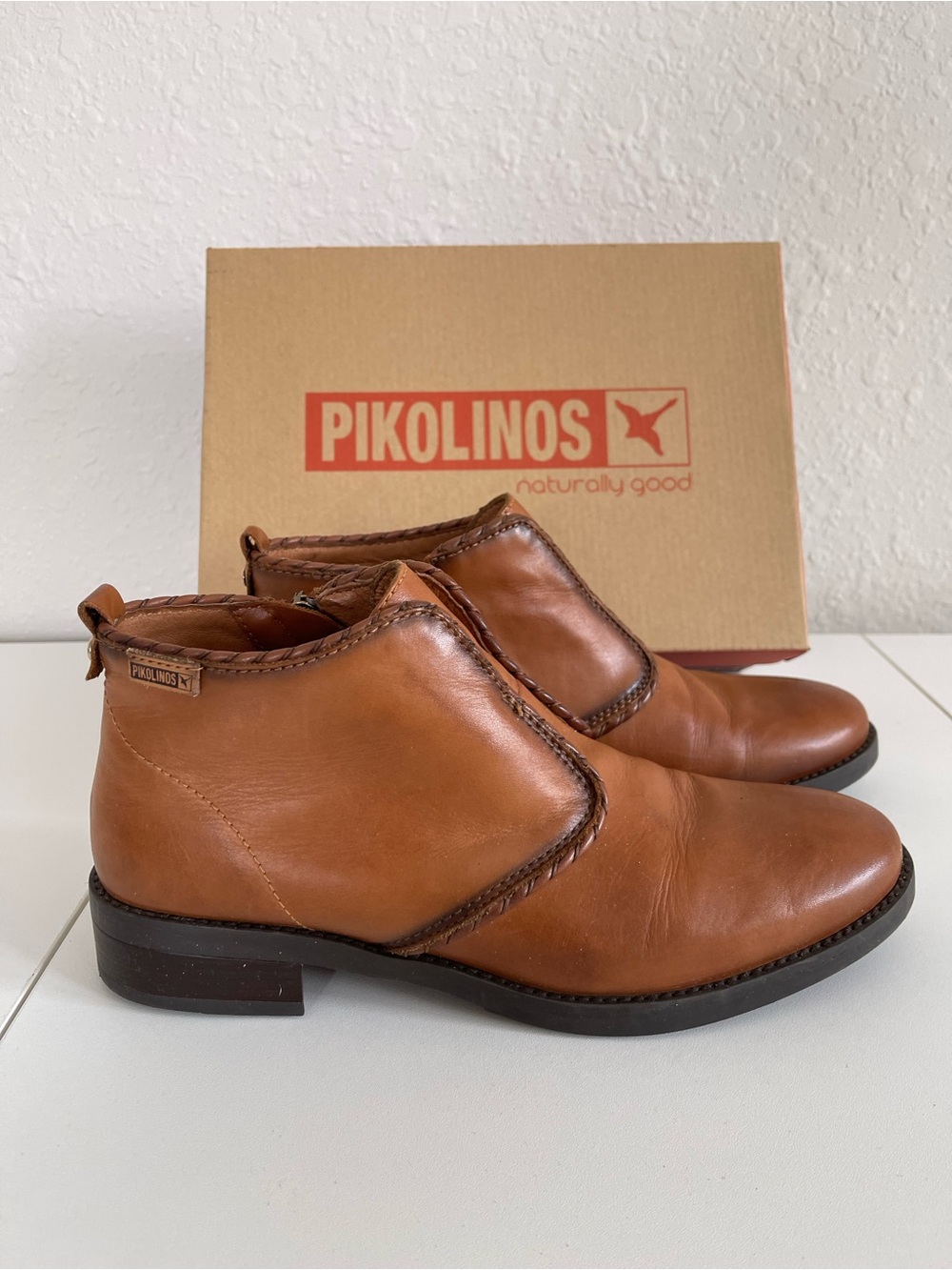 PIKOLINOS Brandy Leather Ankle Boots